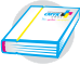 CMYK, ЦМИК, Ярославль, печать, типография, полиграфия, издательство, календари, наклейки, буклеты, листовки, брошюры, этикетки, визитки, каталоги, книги, реклама, журнал, упаковка, блокнот Бесшвейное скрепление
